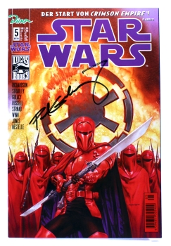 Star Wars Comic (1st run) Nr. 5: Crimson Empire (mit Signatur von Paul Gulacy) von Dino